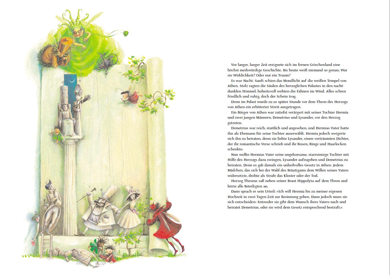 Beispielinhalt (Bild) Ein Sommernachtstraum