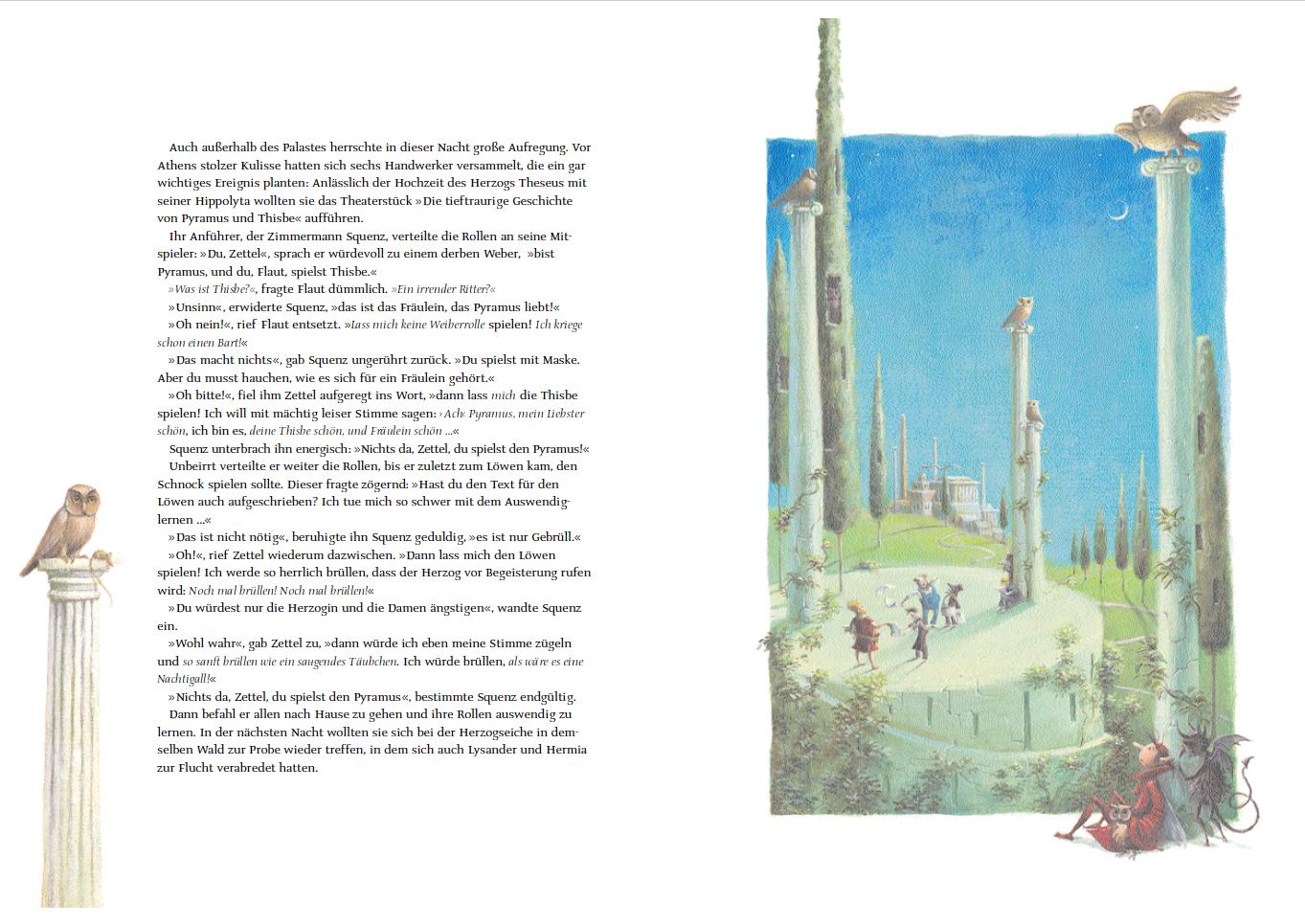 Beispielinhalt (Bild) Ein Sommernachtstraum