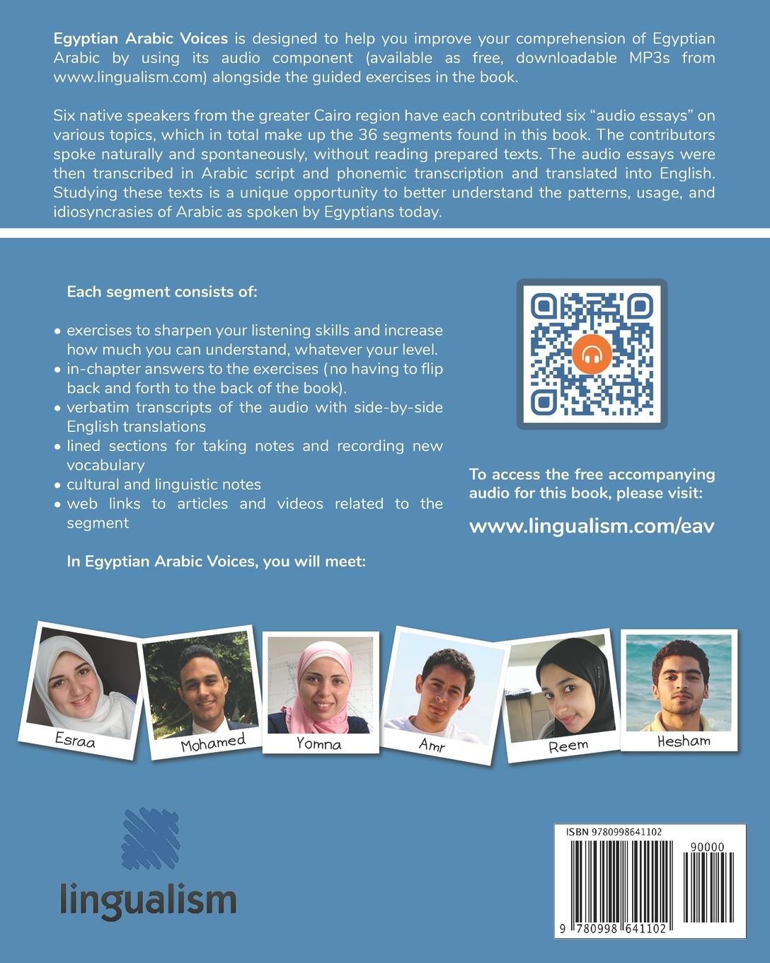 Rückseitencover Egyptian Arabic Voices