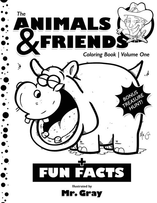 Vorderes Coverbild The Animals & Friends Coloring Book