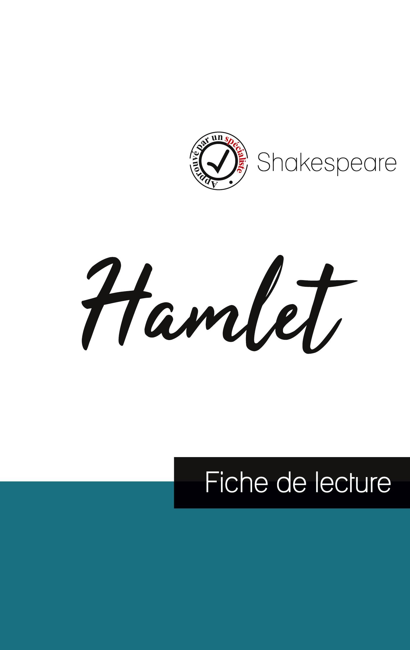 Vorderes Coverbild Hamlet de Shakespeare (fiche de lecture et analyse complète de l'¿uvre)