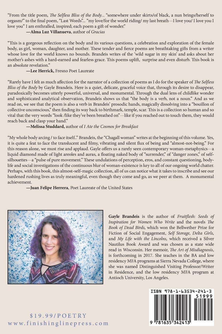 Rückseitencover The Selfless Bliss of the Body