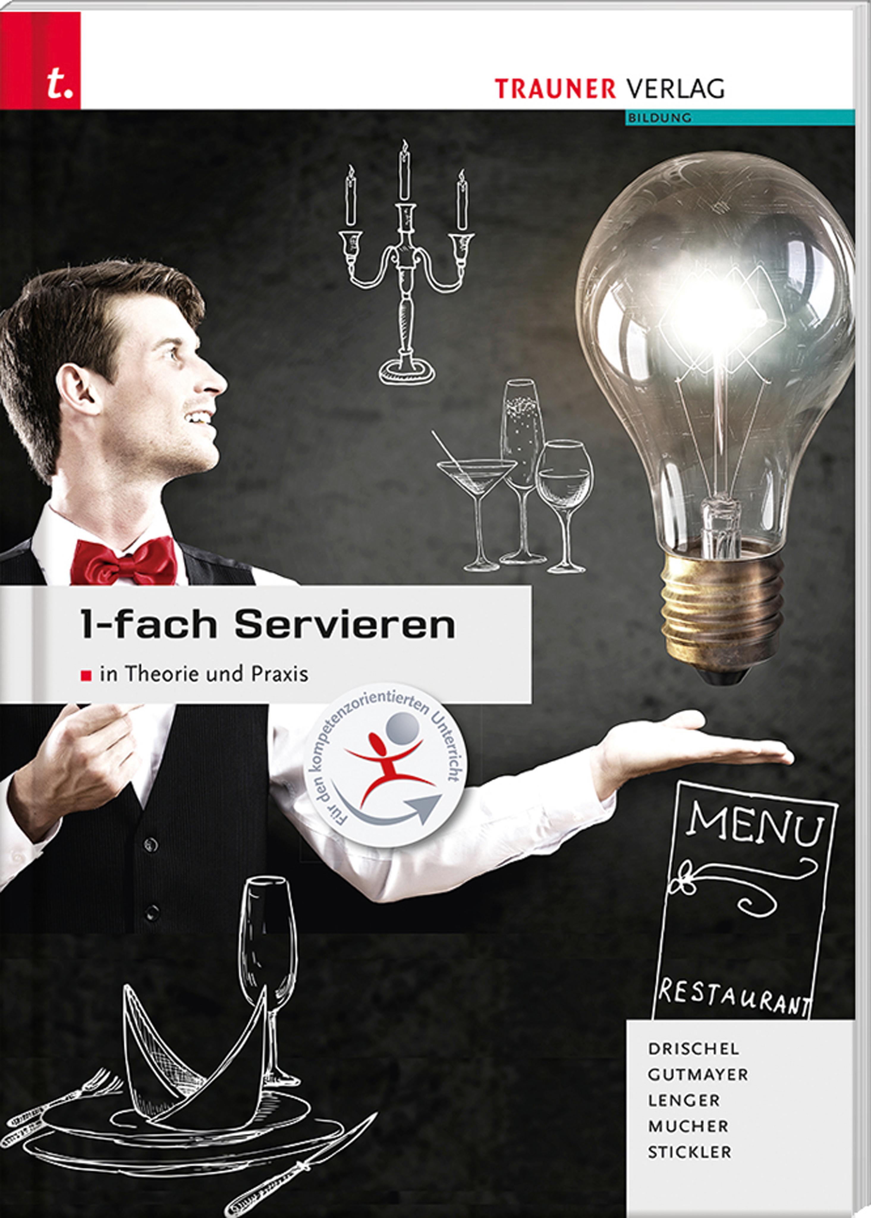 Vorderes Coverbild 1-fach Servieren in Theorie und Praxis