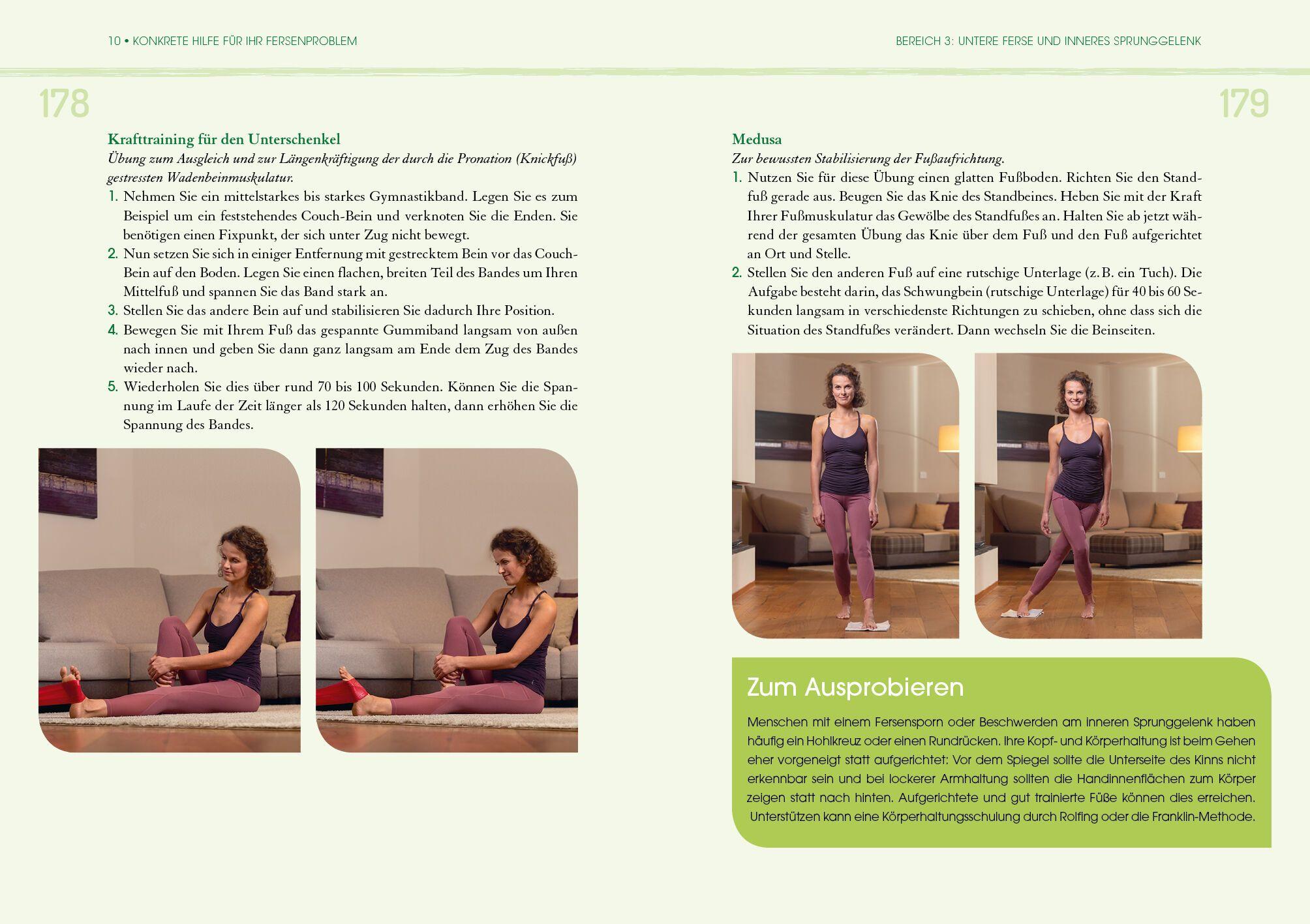 Beispielinhalt (Bild) Das Buch für die Ferse