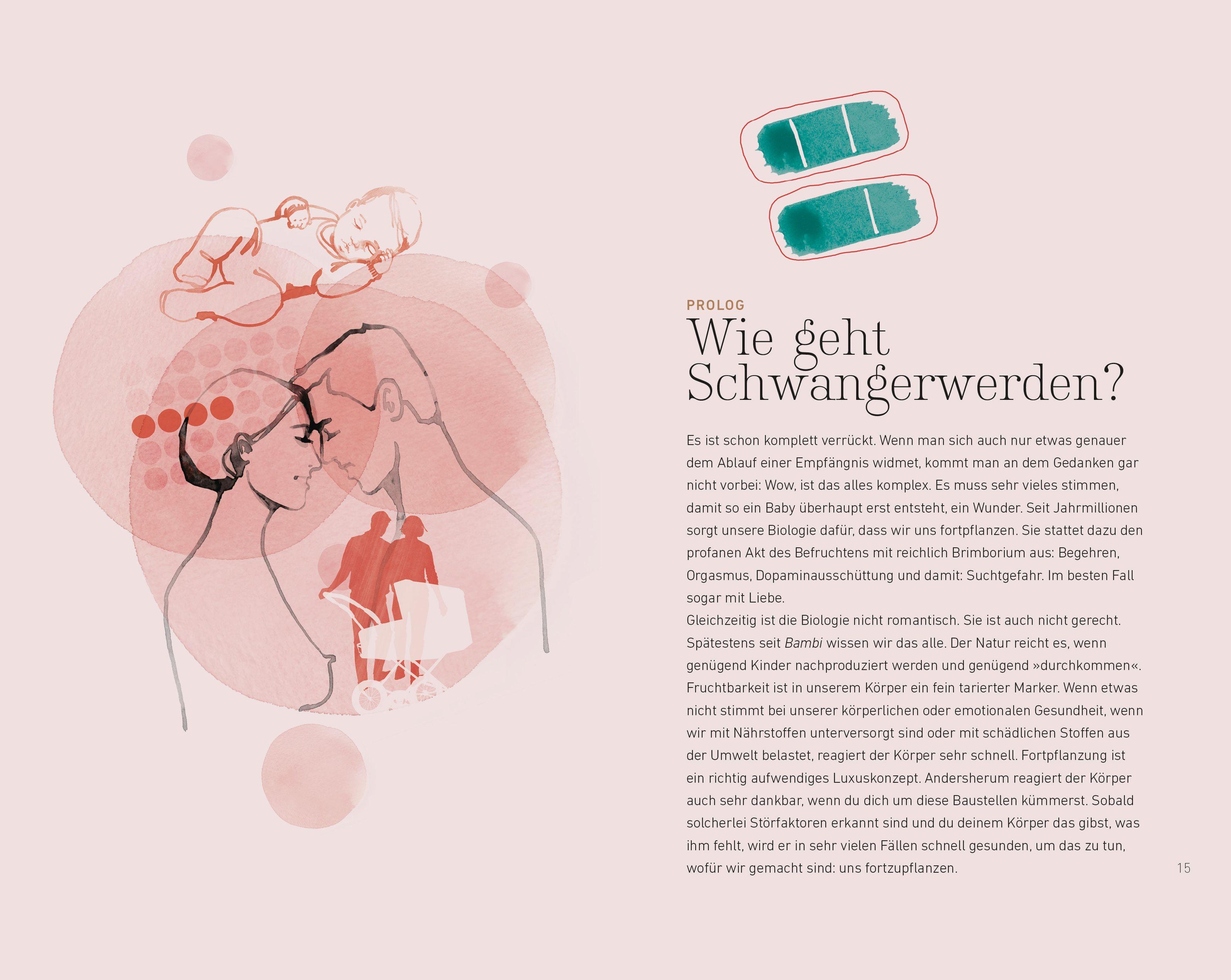 Beispielinhalt (Bild) Schwanger werden