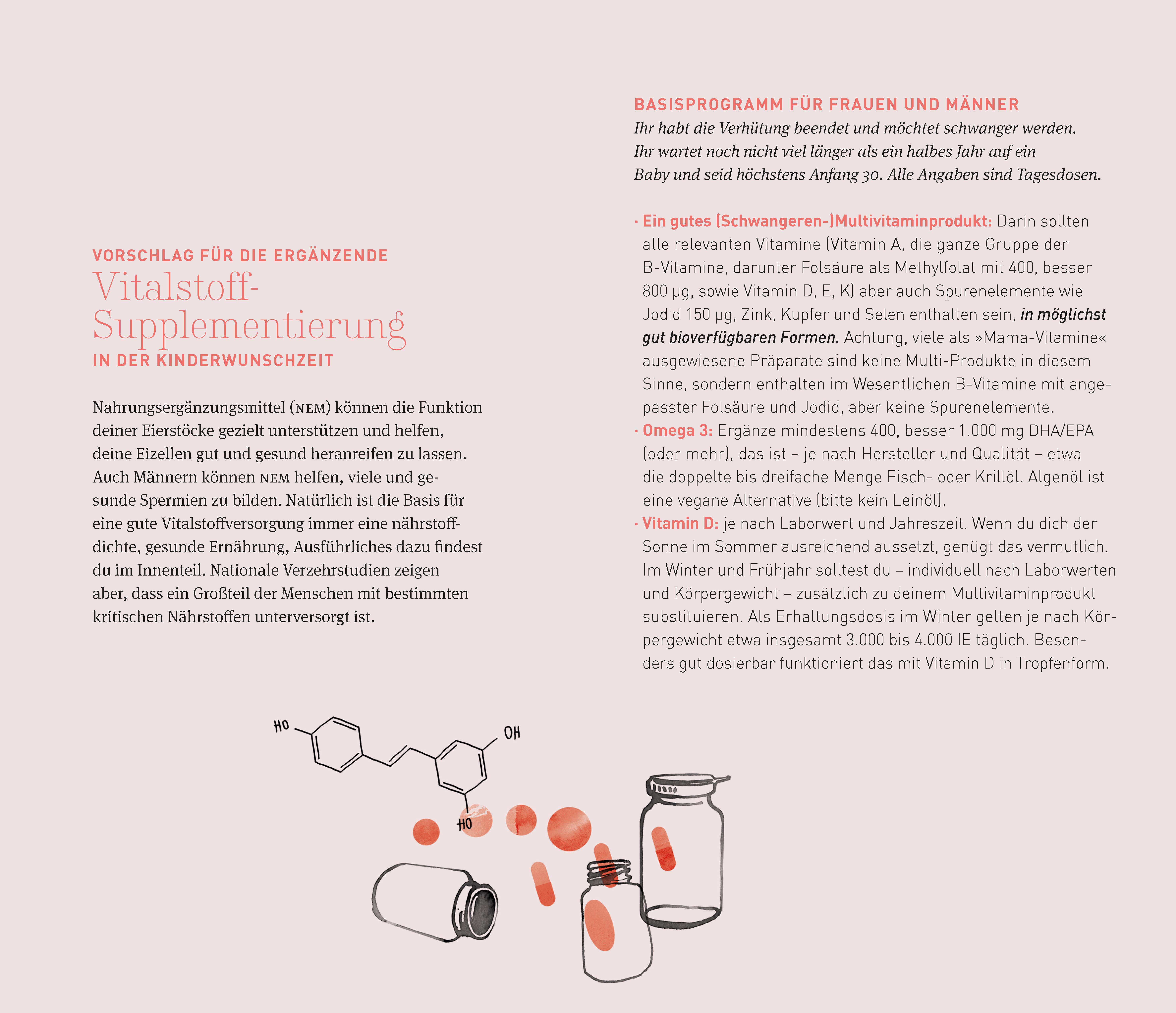Beispielinhalt (Bild) Schwanger werden