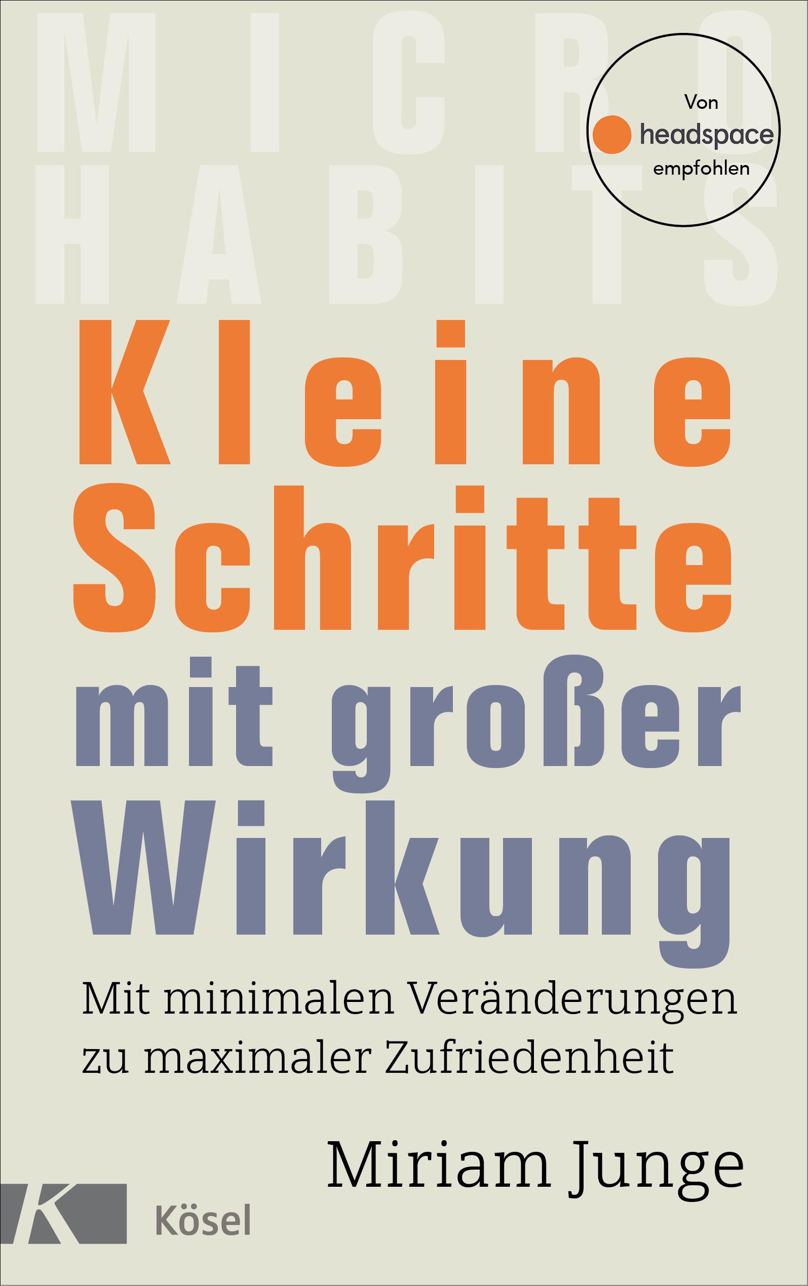 Vorderes Coverbild Kleine Schritte mit großer Wirkung