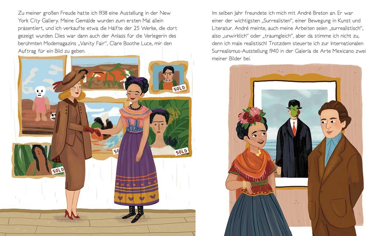 Beispielinhalt (Bild) Total Genial! Frida Kahlo