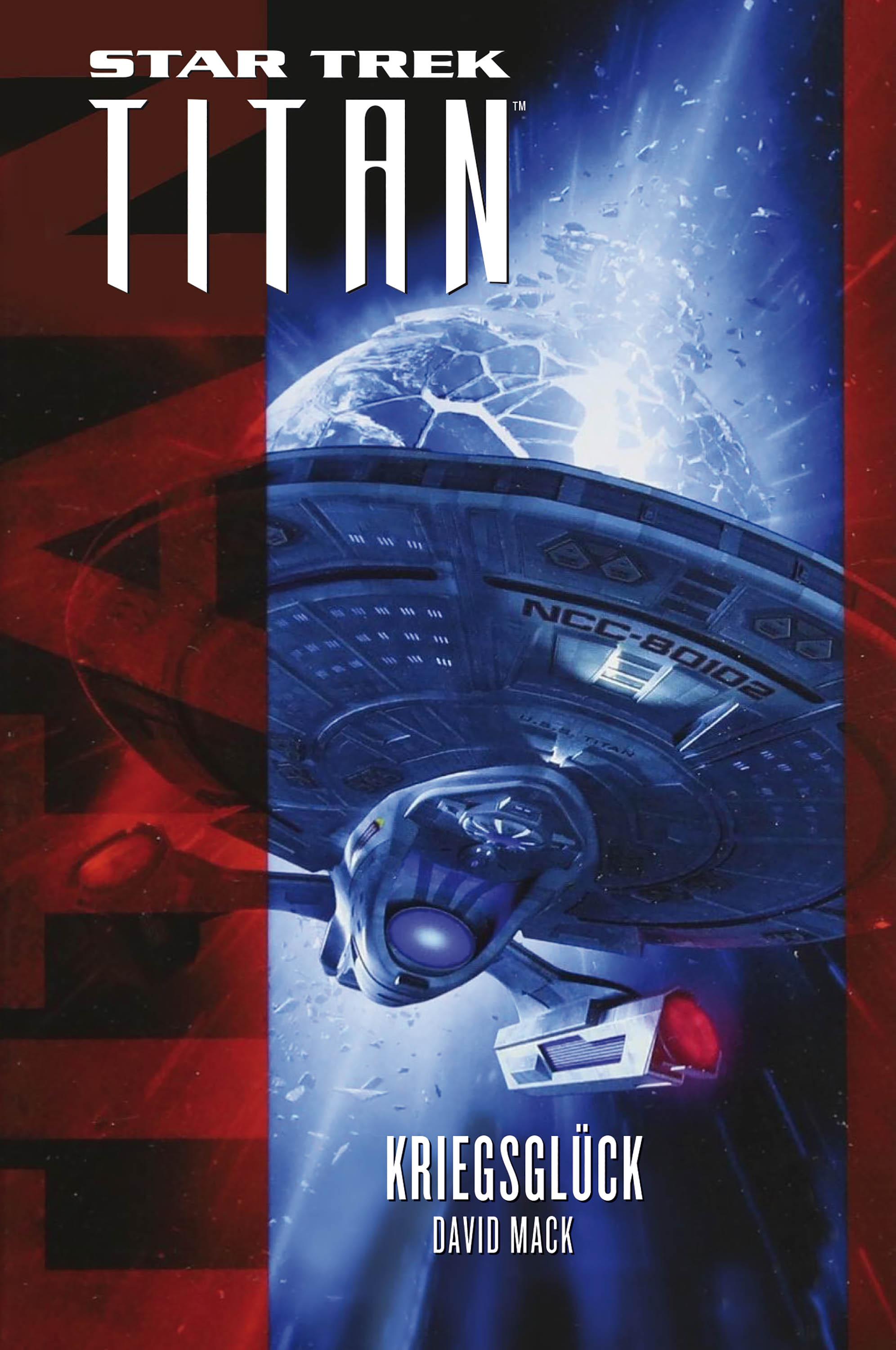 Vorderes Coverbild Star Trek - Titan: Kriegsglück