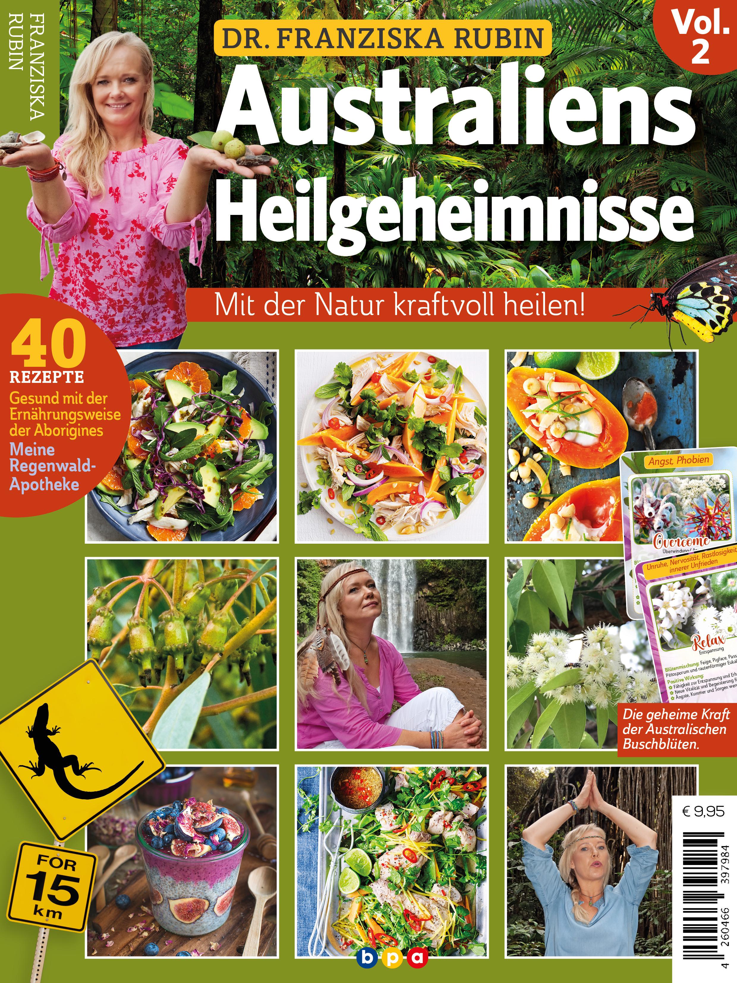Vorderes Coverbild Dr. Franziska Rubin: Australiens Heilgeheimnisse Vol. 2