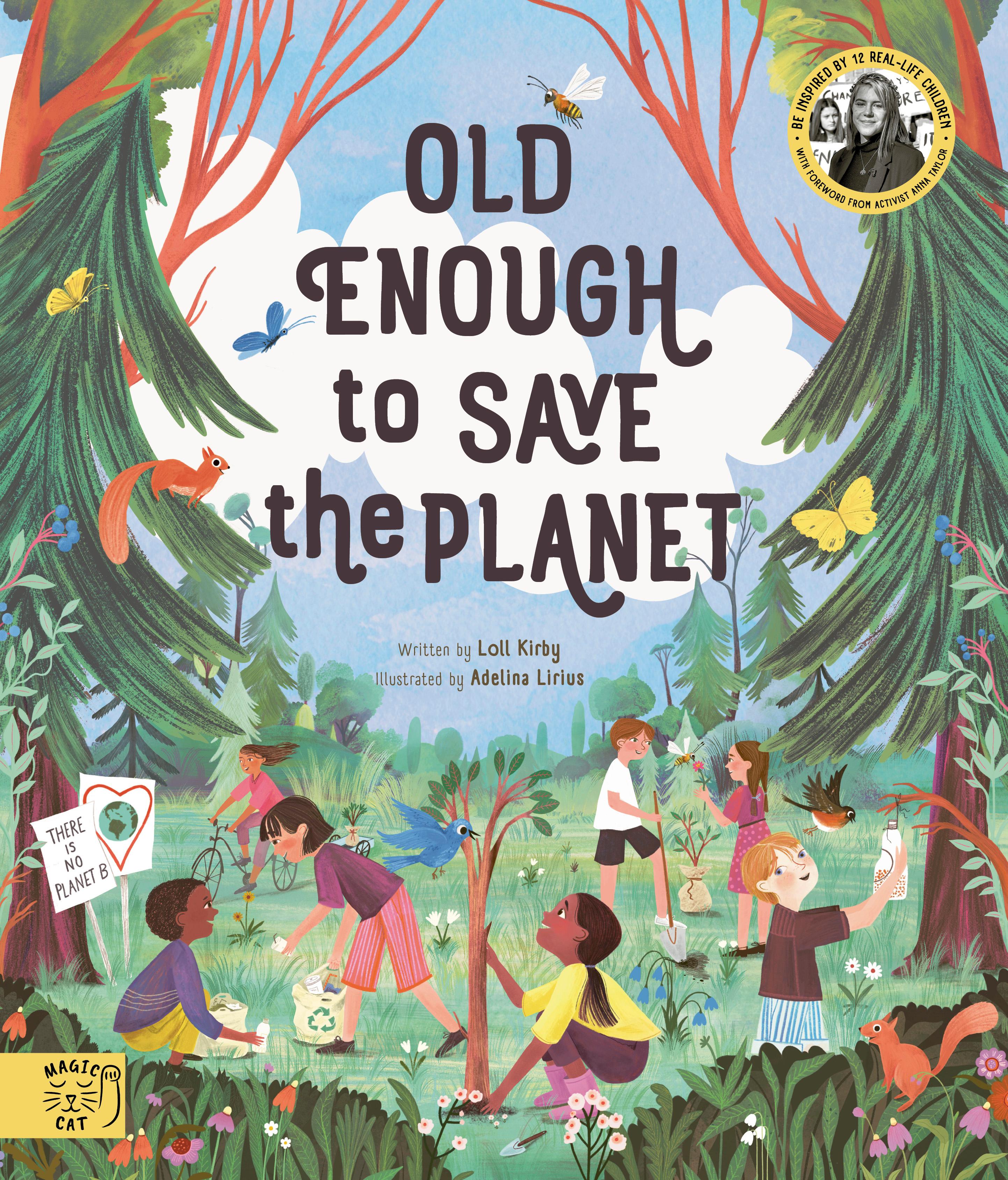 Vorderes Coverbild Old Enough to Save the Planet