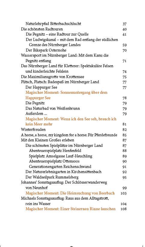 Beispielinhalt (Bild) Nürnberger Land