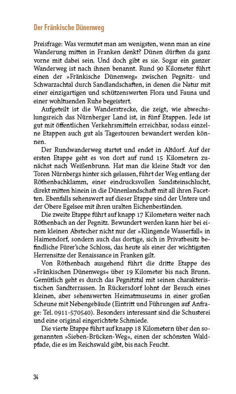 Beispielinhalt (Bild) Nürnberger Land