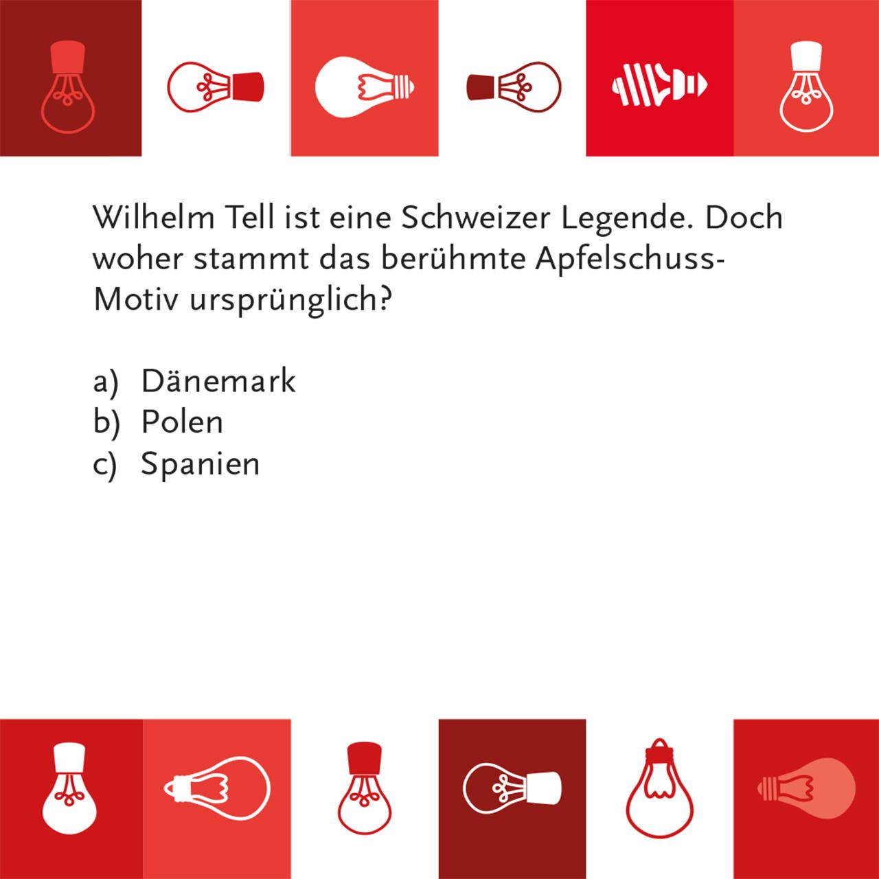 Beispielinhalt (Bild) Unnützes Wissen Schweiz