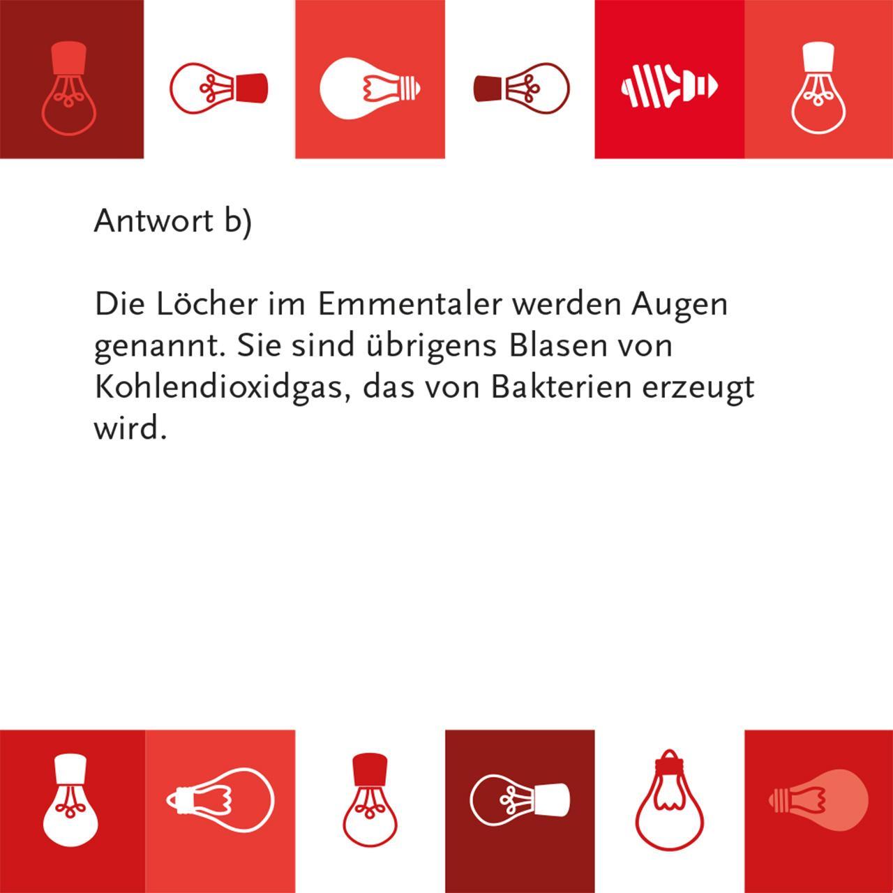 Beispielinhalt (Bild) Unnützes Wissen Schweiz