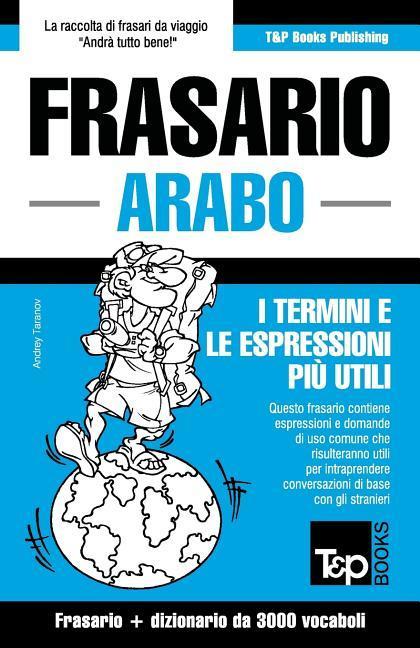 Vorderes Coverbild Frasario Italiano-Arabo e vocabolario tematico da 3000 vocaboli
