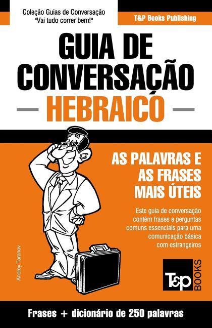 Vorderes Coverbild Guia de Conversação Português-Hebraico e mini dicionário 250 palavras