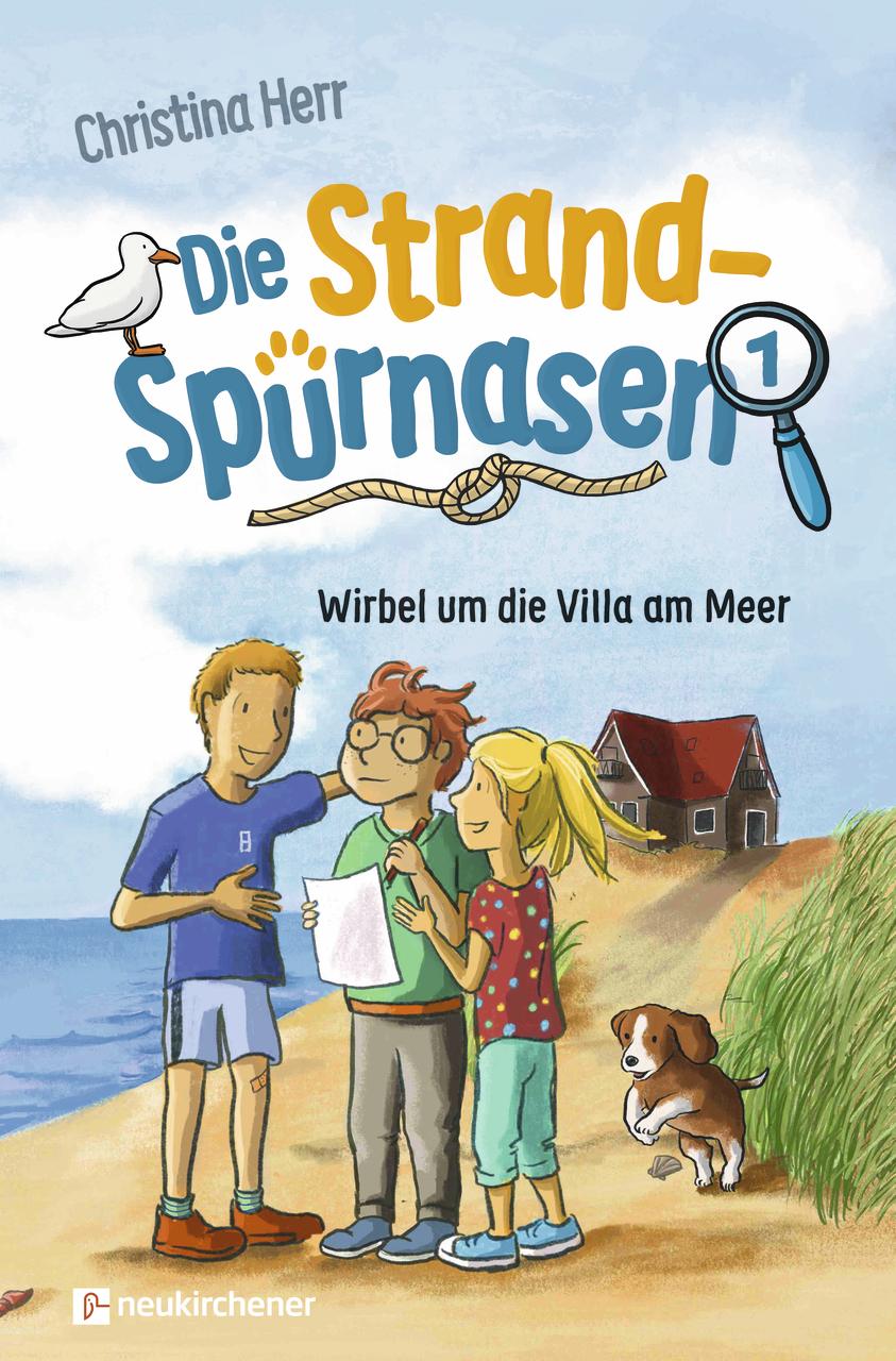 Vorderes Coverbild Die Strandspürnasen 1 - Wirbel um die Villa am Meer
