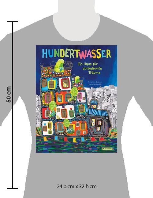 Beispielinhalt (Bild) Hundertwasser: Ein Haus für dunkelbunte Träume