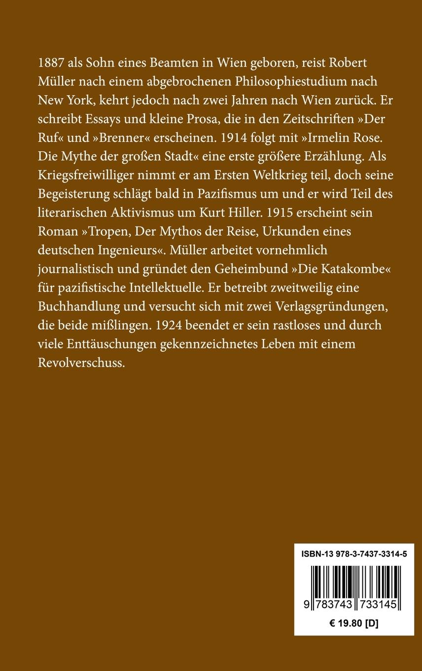 Rückseitencover Camera Obscura