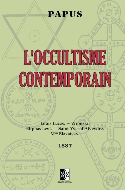 Vorderes Coverbild L'Occultisme Contemporain: ed. 1887