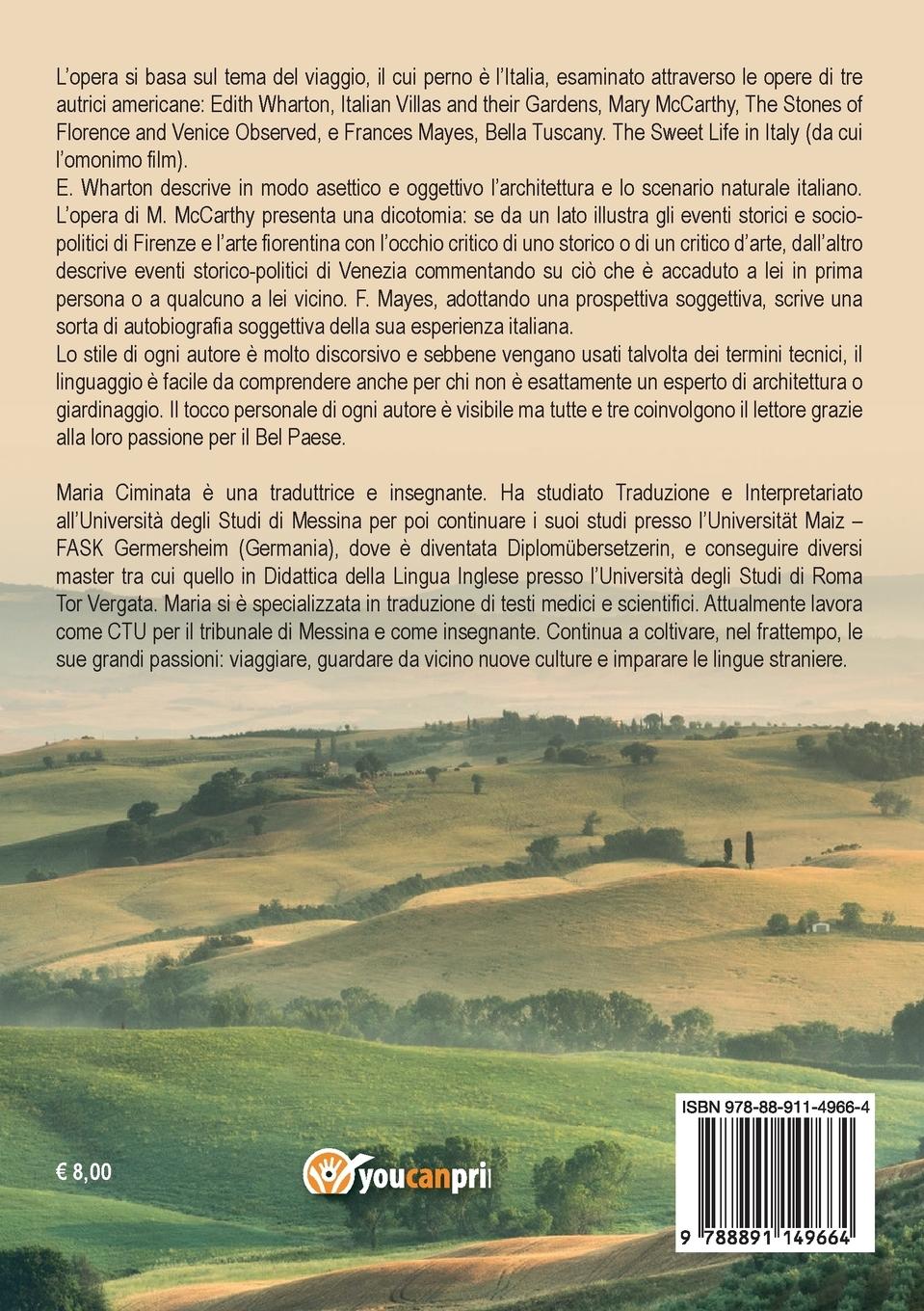 Rückseitencover American women travelers looking at Italy