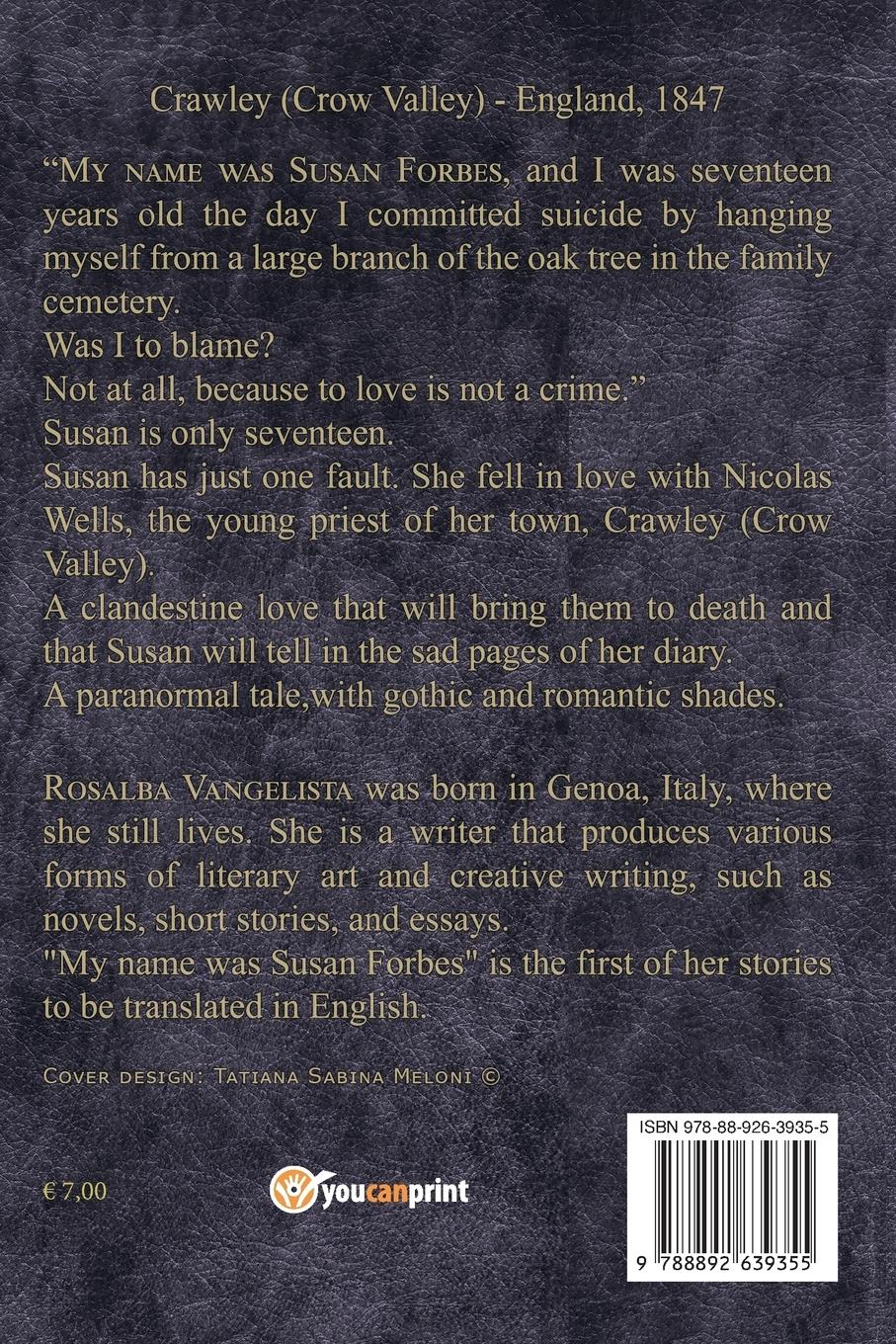 Rückseitencover My name was Susan Forbes