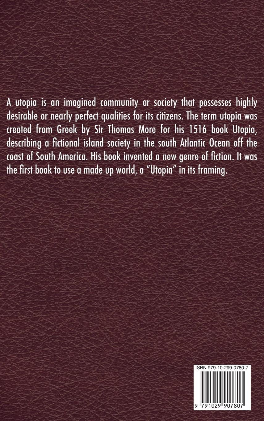 Rückseitencover Utopia