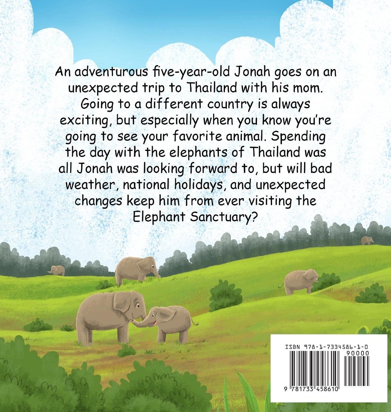 Rückseitencover The Search for Elephants in Thailand