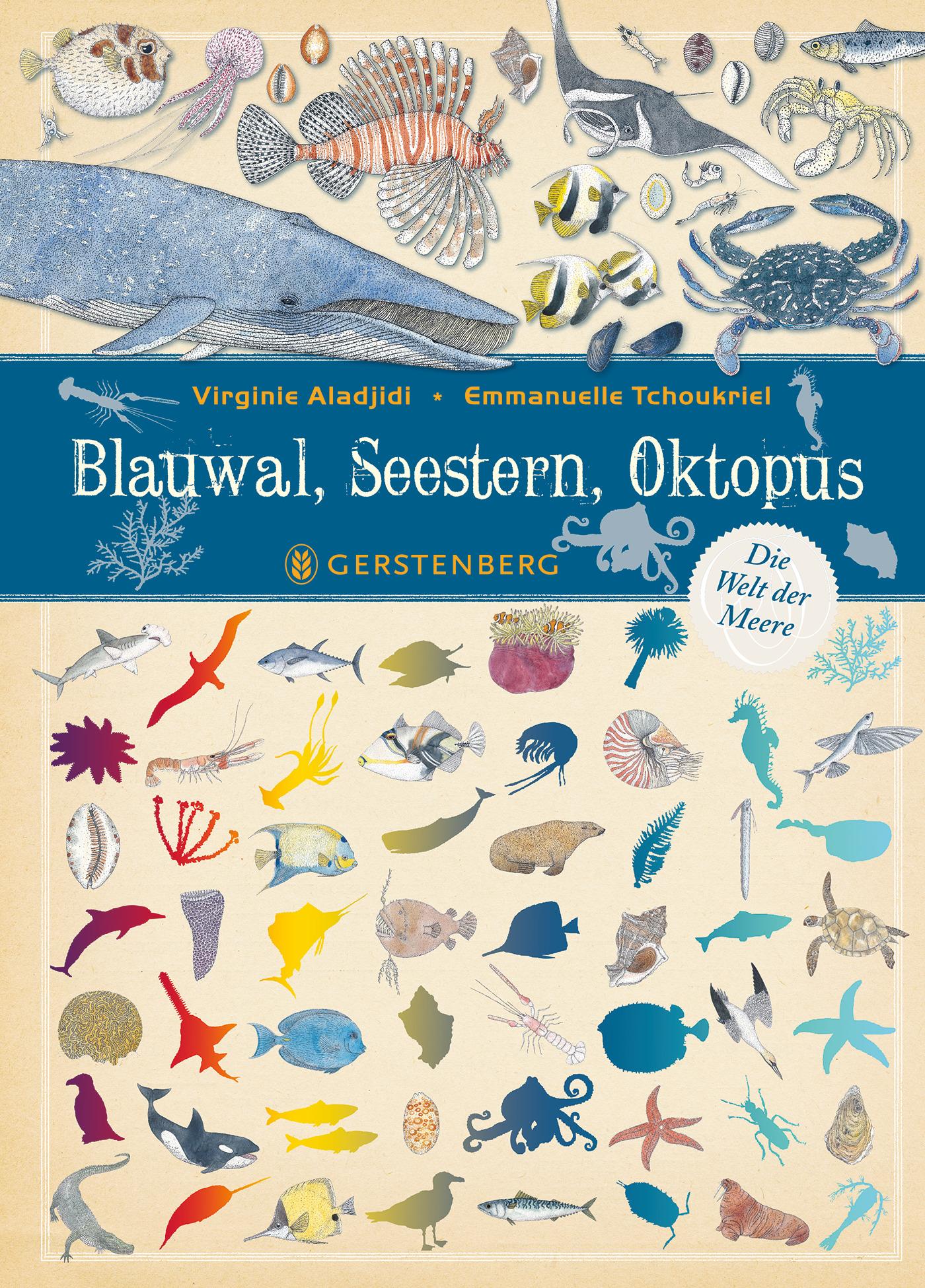 Vorderes Coverbild Blauwal, Seestern, Oktopus