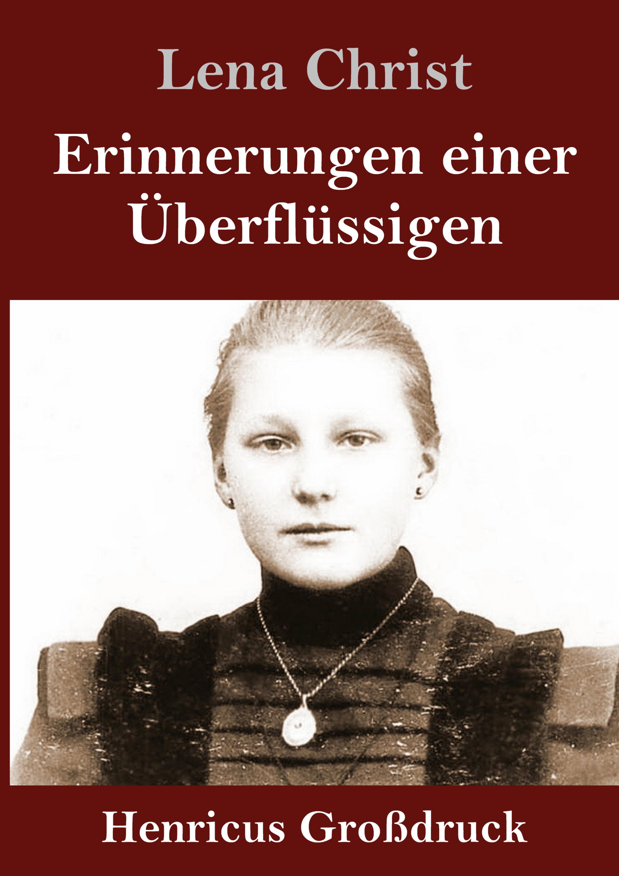 Vorderes Coverbild Erinnerungen einer Überflüssigen (Großdruck)