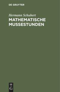 Vorderes Coverbild Mathematische Mussestunden
