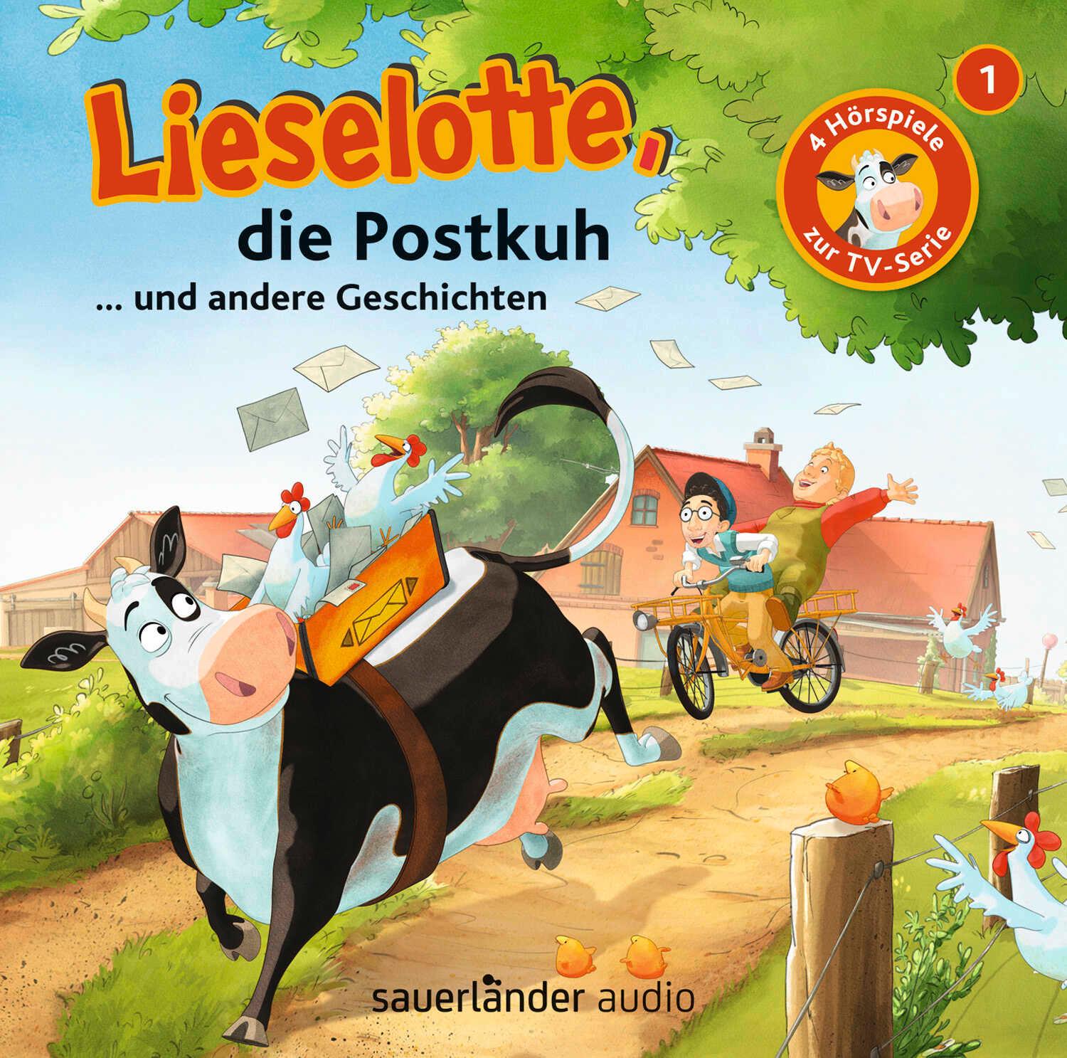 Vorderes Coverbild Lieselotte, die Postkuh