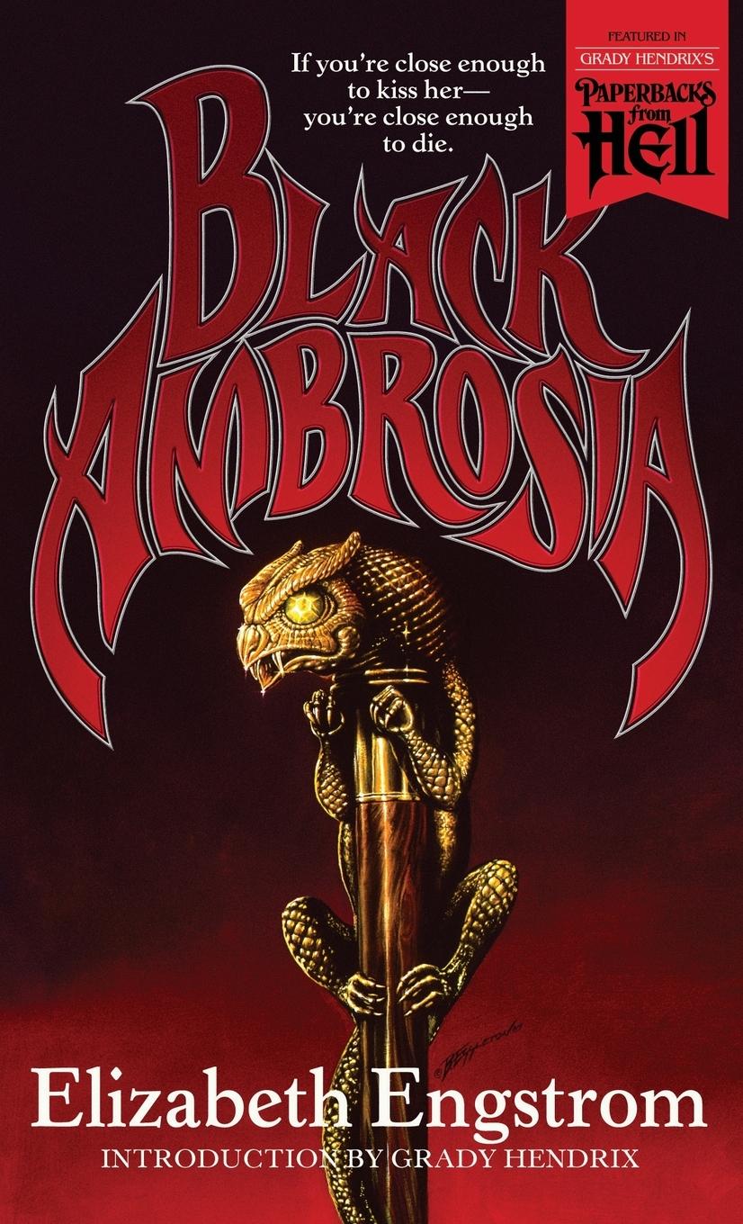 Vorderes Coverbild Black Ambrosia (Paperbacks from Hell)
