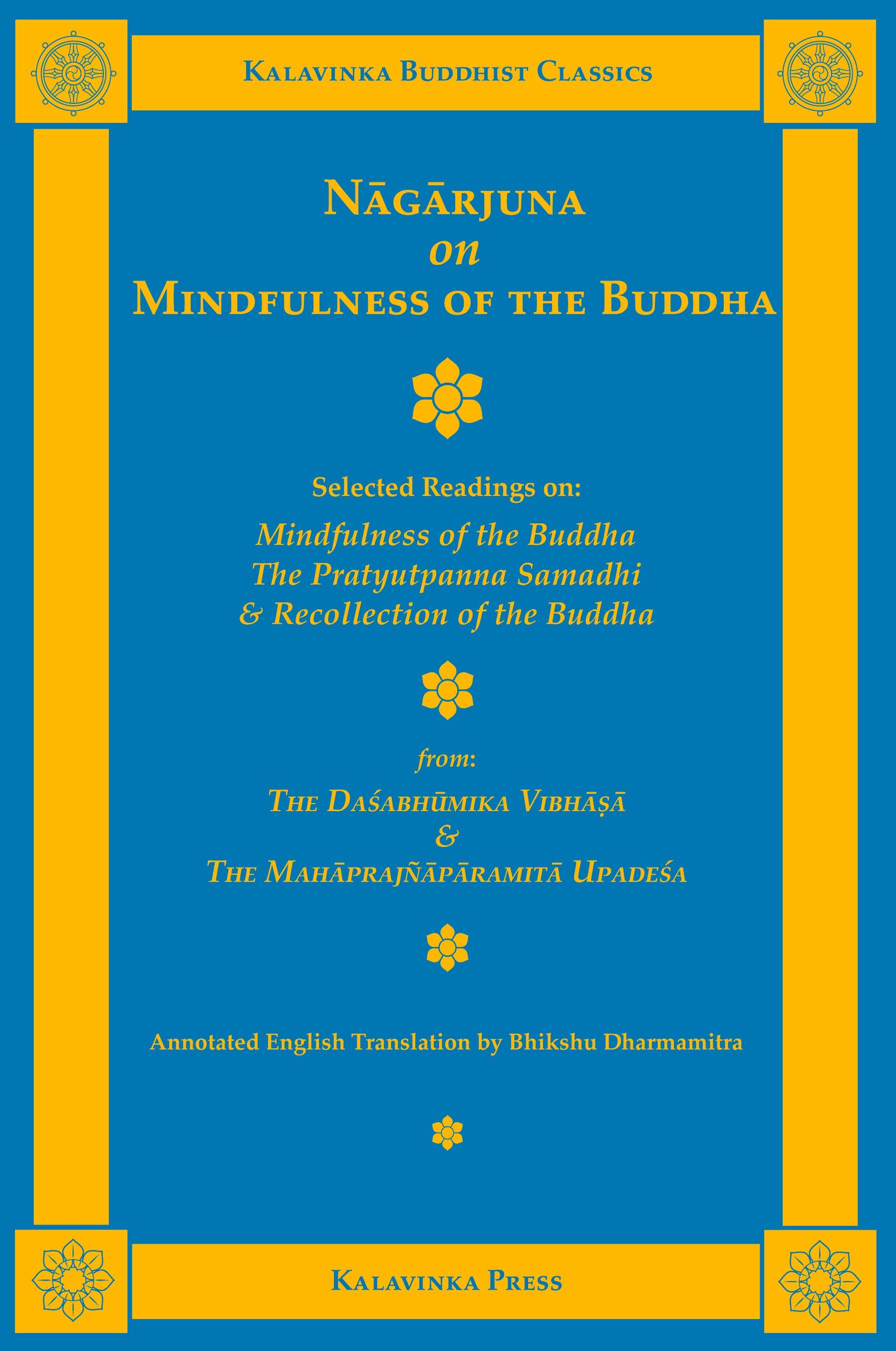 Vorderes Coverbild Nagarjuna on Mindfulness of the Buddha