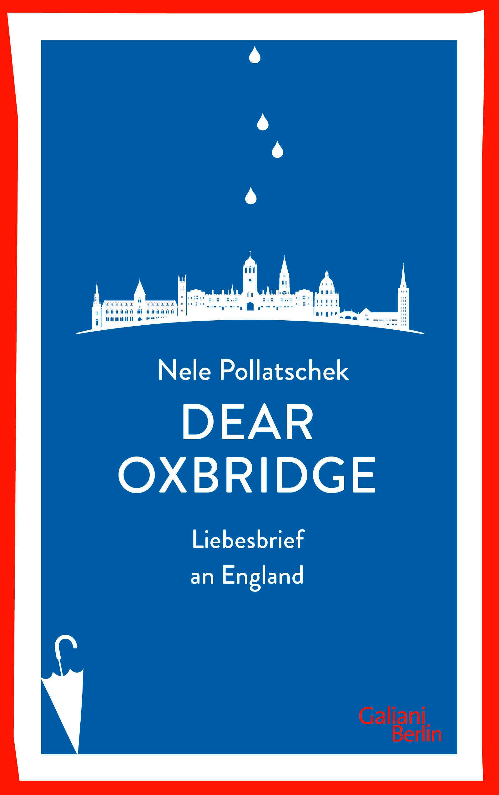 Vorderes Coverbild Dear Oxbridge