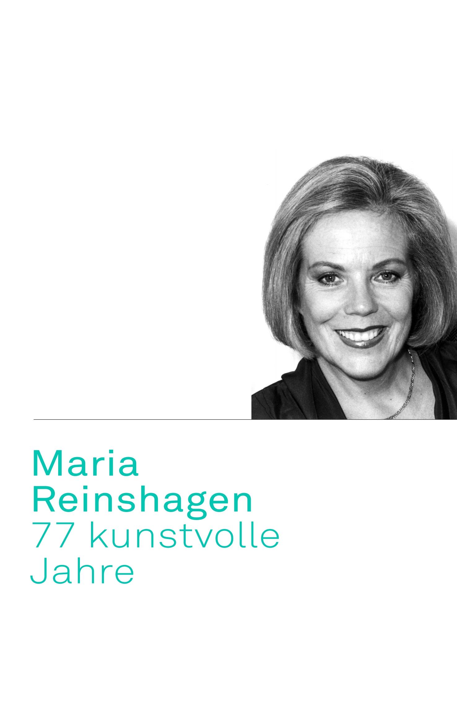 Vorderes Coverbild Maria Reinshagen