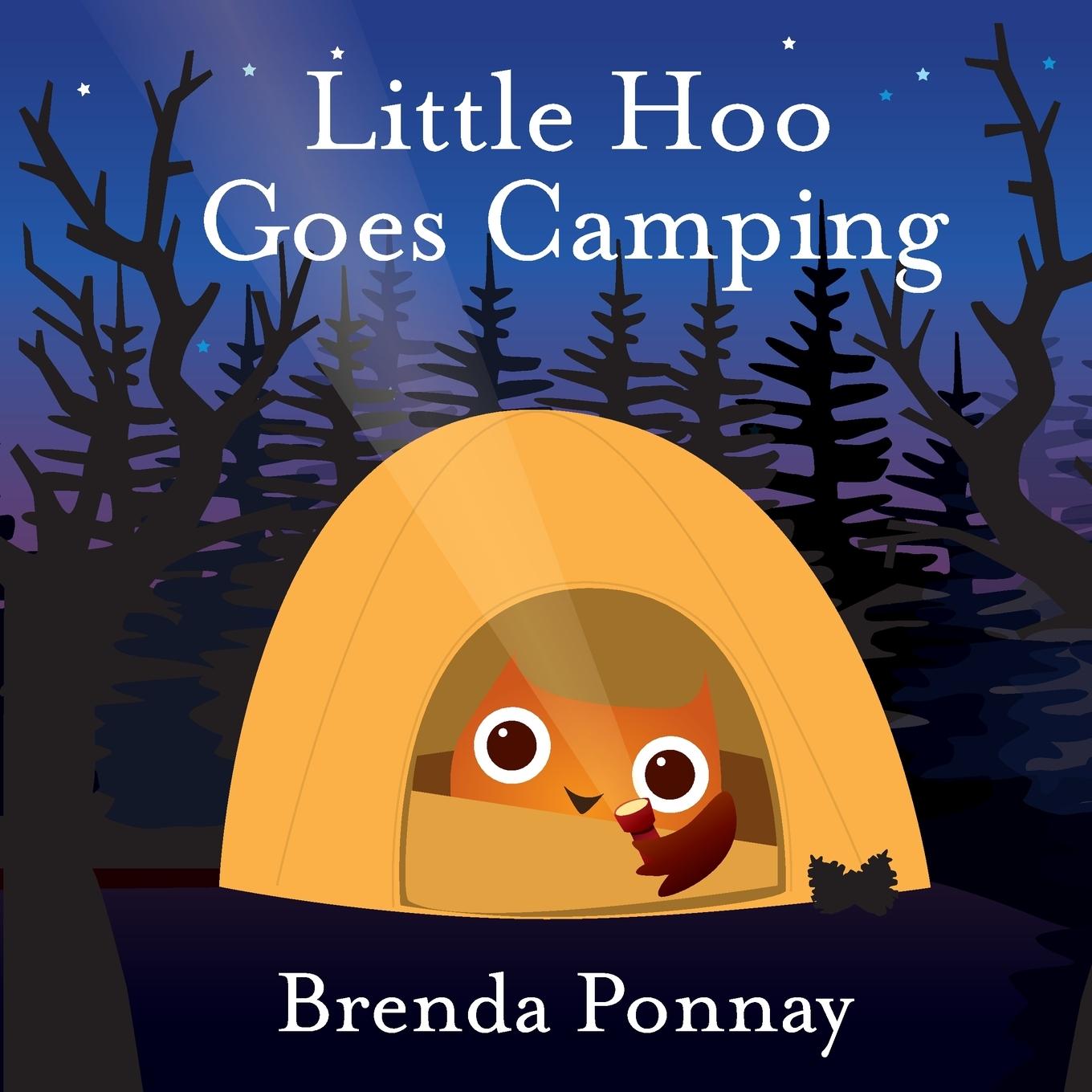 Vorderes Coverbild Little Hoo Goes Camping