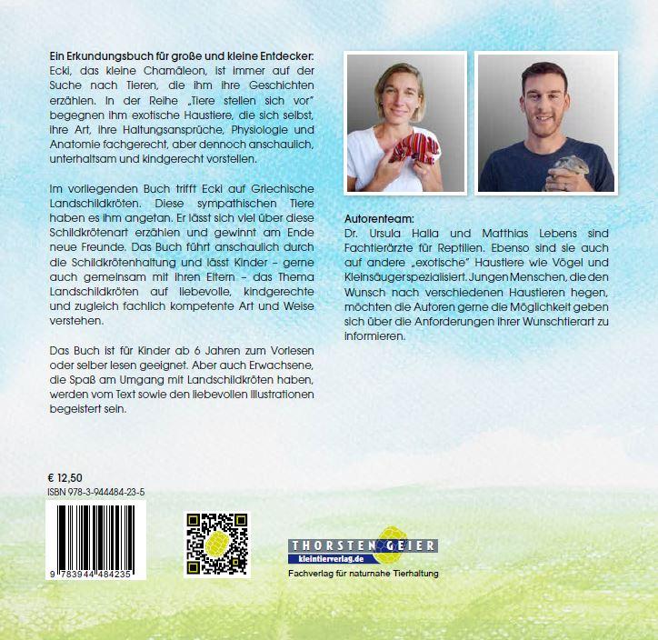 Rückseitencover Griechische Landschildkröten