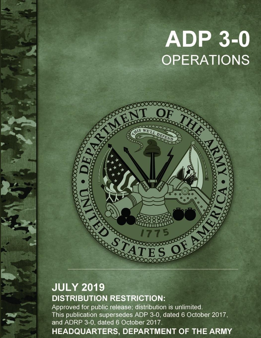 Vorderes Coverbild Operations (ADP 3-0)