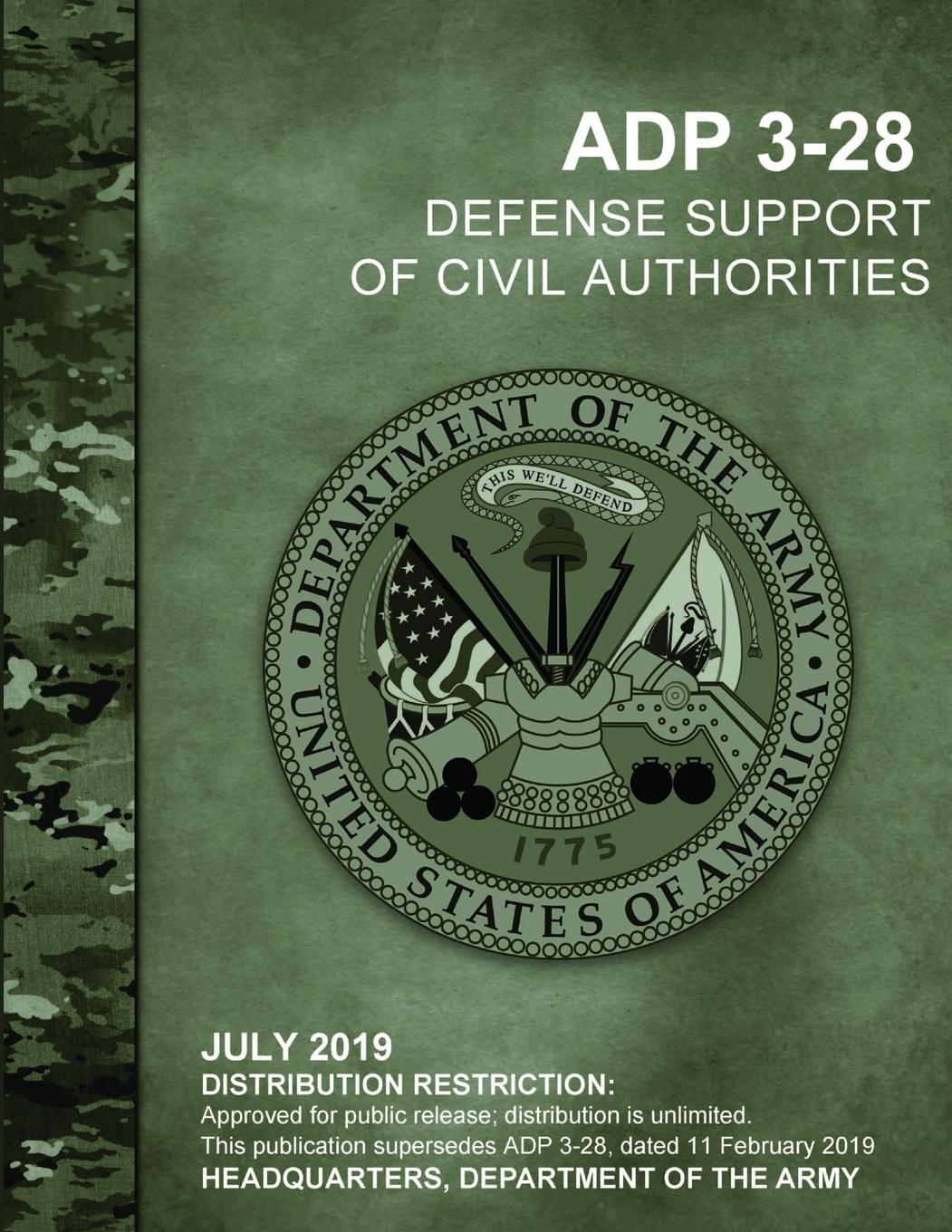 Vorderes Coverbild Defense Support of Civil Authorities (ADP 3-28)