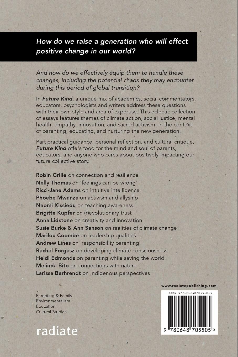 Rückseitencover Future Kind