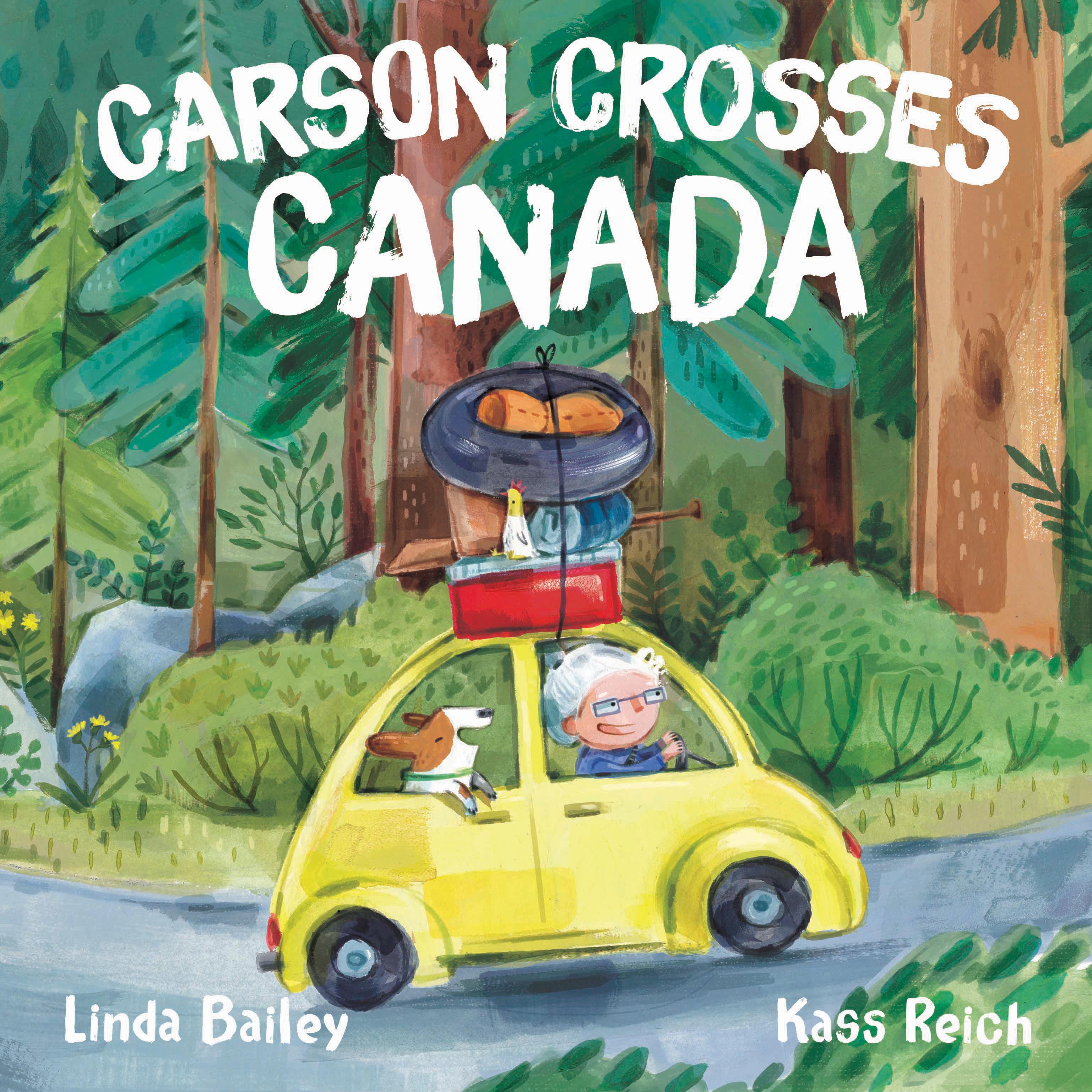 Vorderes Coverbild Carson Crosses Canada