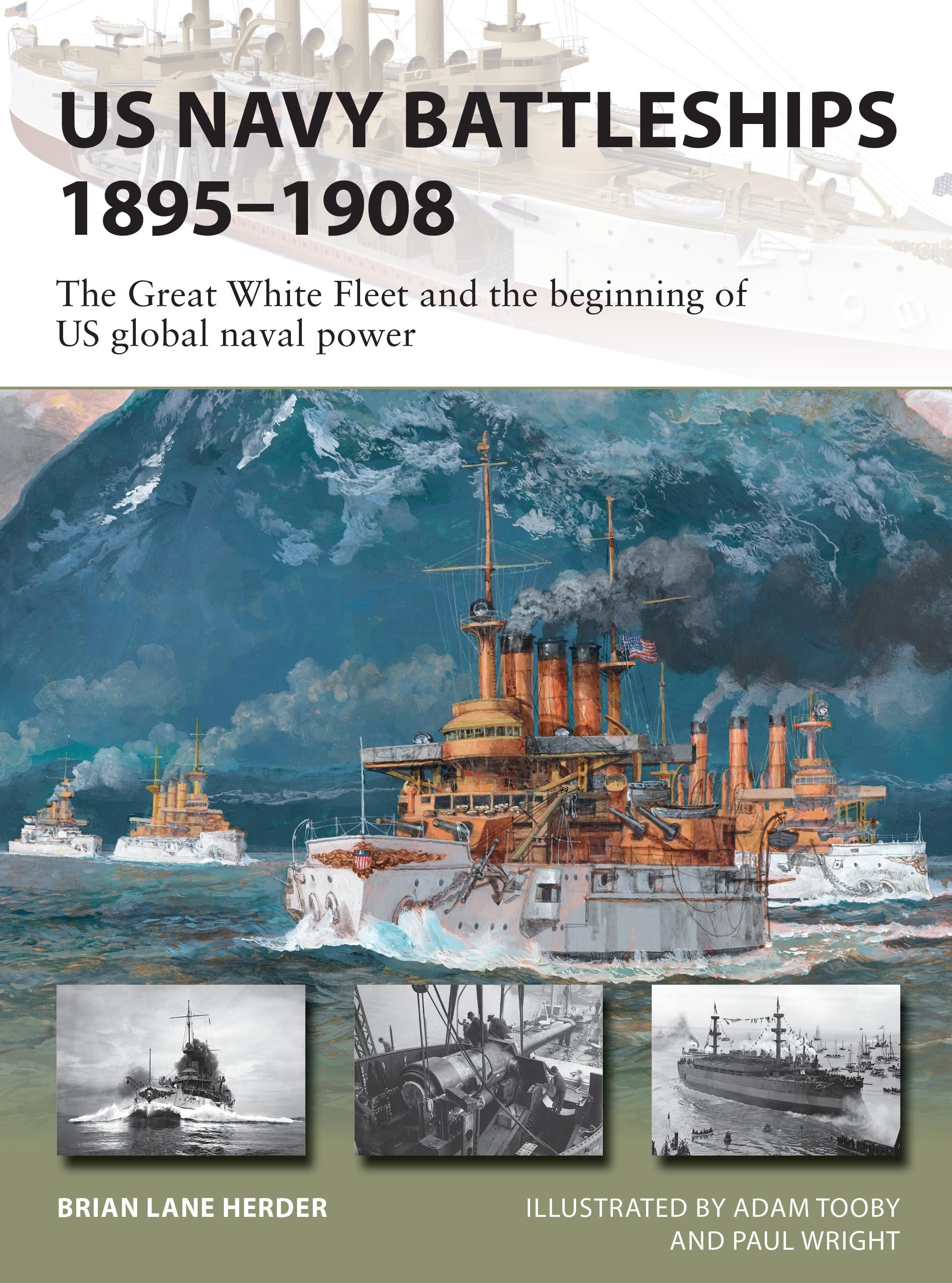 Vorderes Coverbild US Navy Battleships 1895-1908