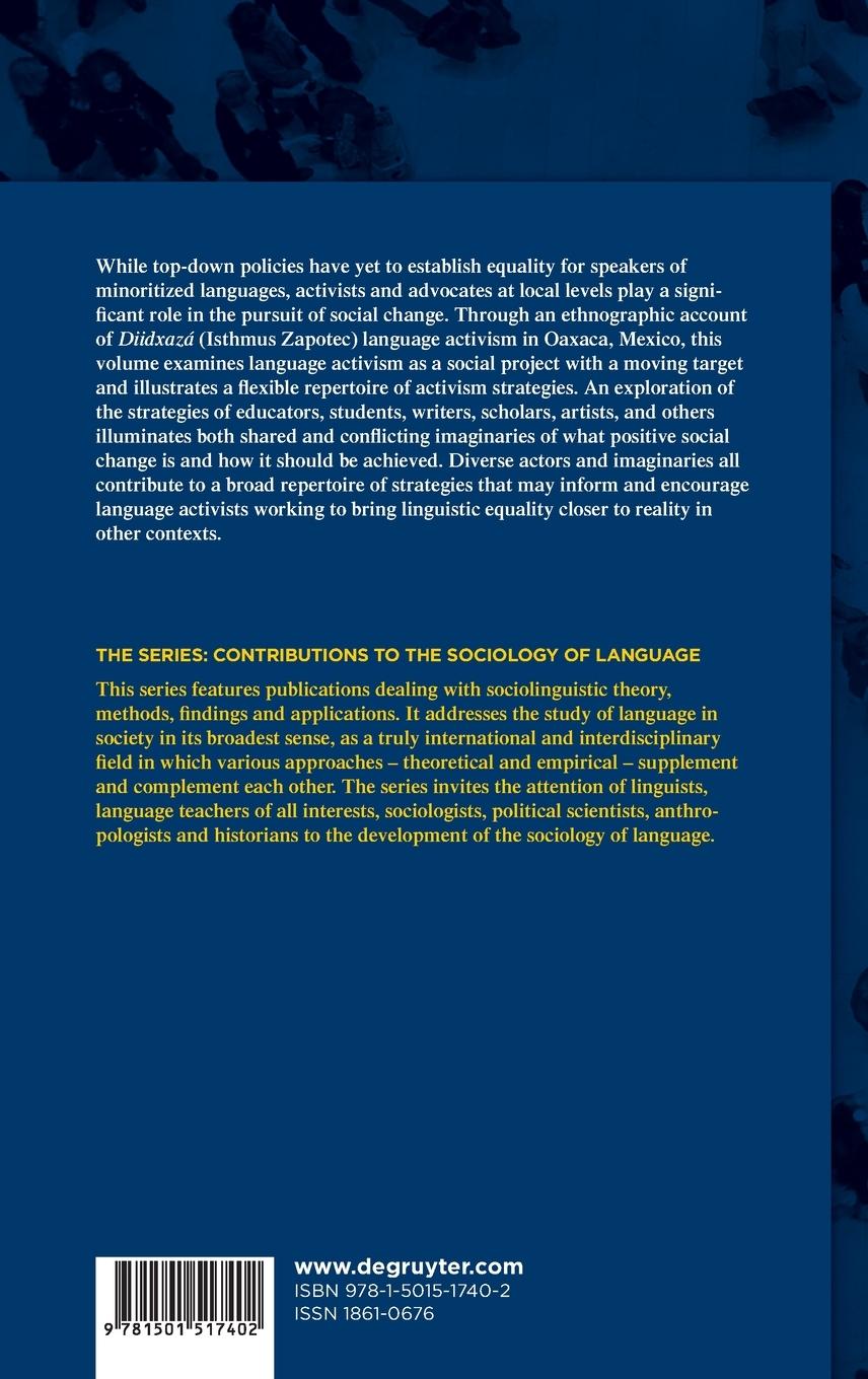 Rückseitencover Language Activism