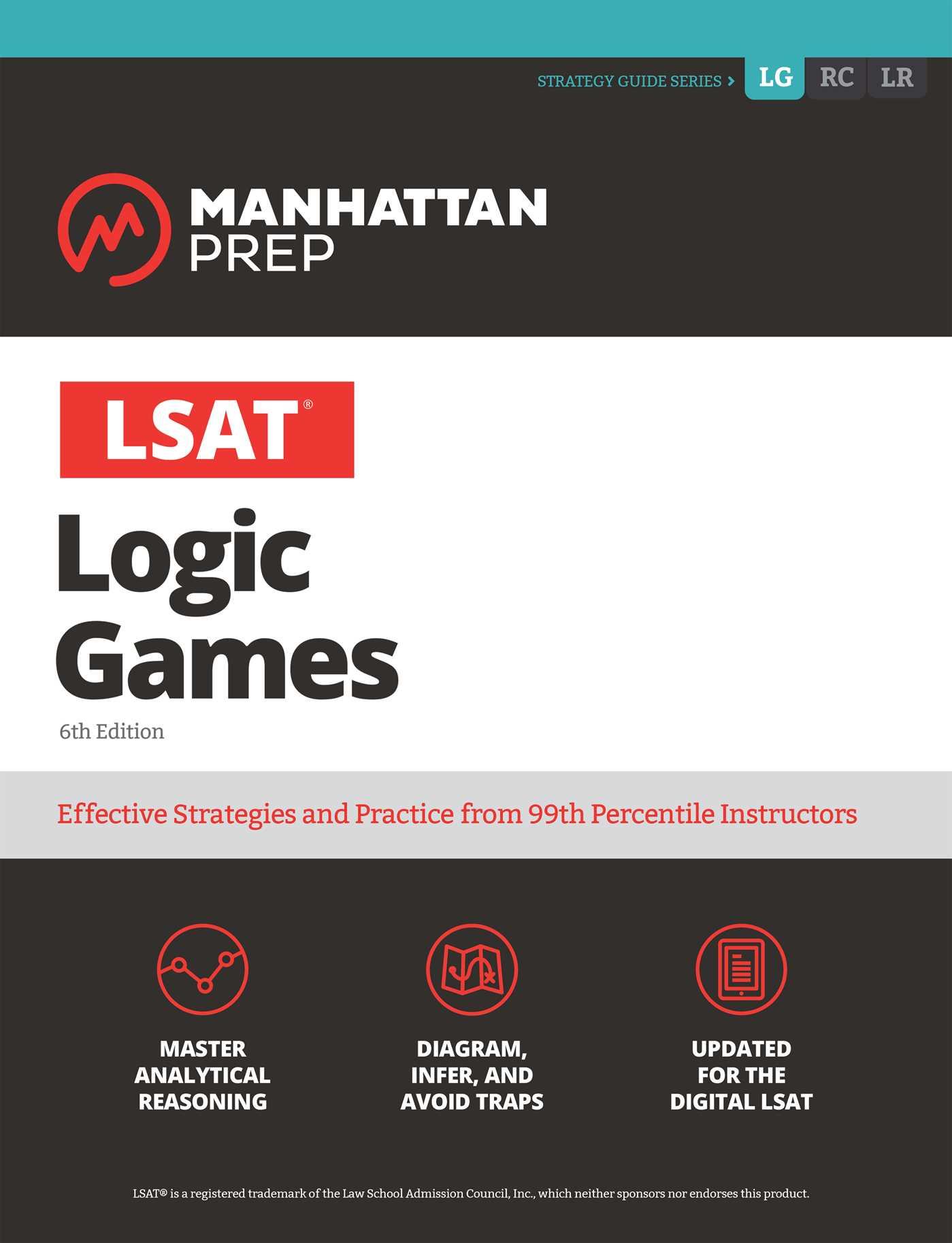 Vorderes Coverbild LSAT Logic Games