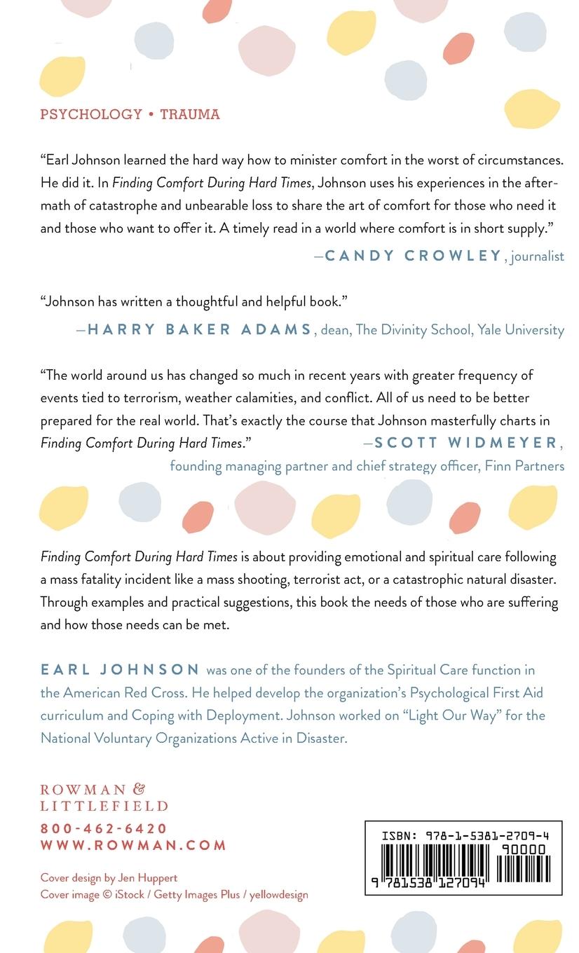 Rückseitencover Finding Comfort During Hard Times