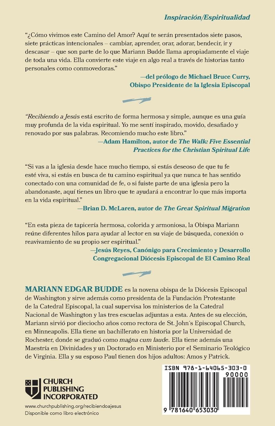 Rückseitencover Recibiendo a Jesús