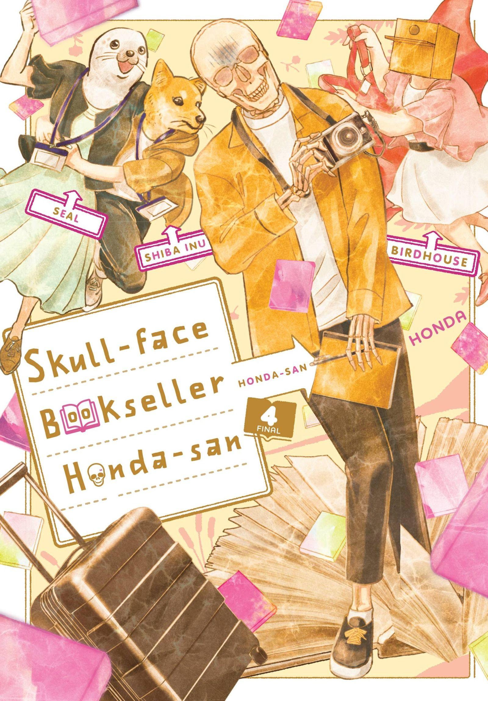 Vorderes Coverbild Skull-Face Bookseller Honda-San, Vol. 4