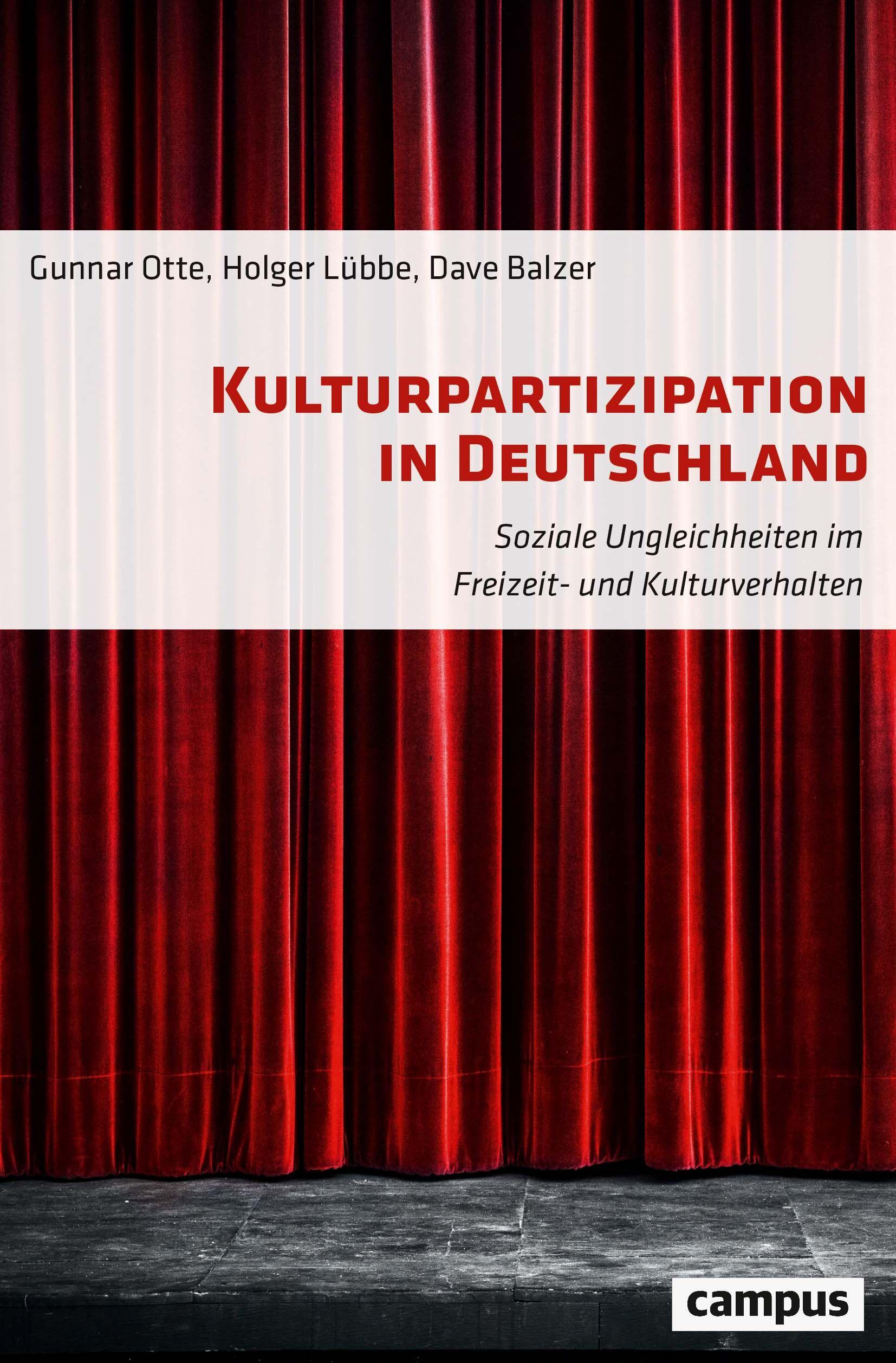 Vorderes Coverbild Kulturpartizipation in Deutschland